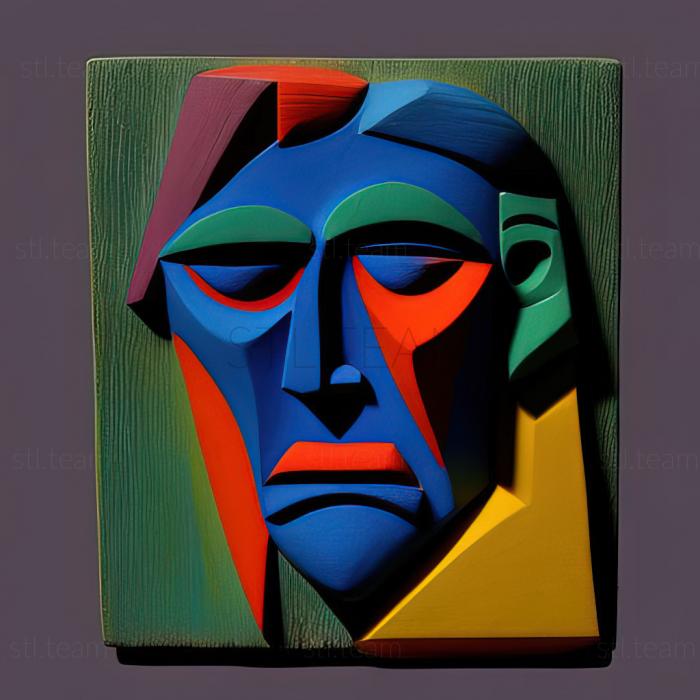 3D model Alexej von Jawlensky (STL)